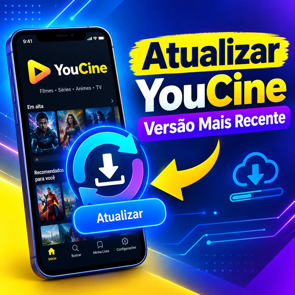 Como atualizar o YouCine para a versão mais recente